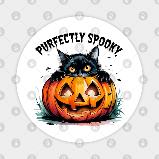 Purrrfect friends cats are family Magnet by Steve
